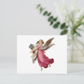 Beauful Angel Cute Little Girl Briefkaart (Staand voorkant)