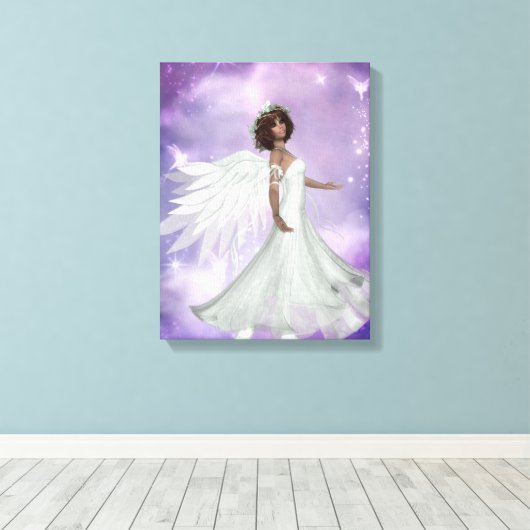 Beauful Angel Design 3 Canvas (Insitu (Houten vloer))