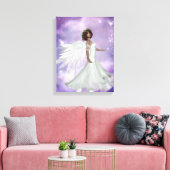 Beauful Angel Design 3 Canvas Afdruk (Insitu (Woonkamer))