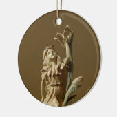 Beauful Angel-kerstboomOrnament Keramisch Ornament (Links)