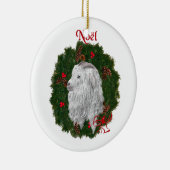 Beauful Angora Noel Ornament (Rechts)