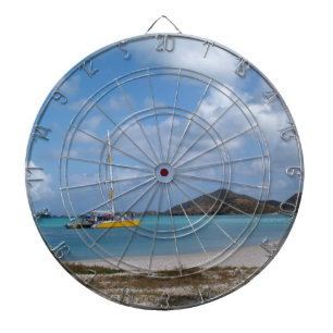 Beauful Antigua Ocean Schilderachtig Dart Board Dartbord