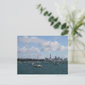 Beauful Auckland Skyline Briefkaart (Staand voorkant)