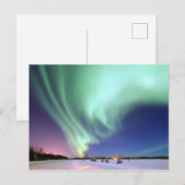 Beauful Aurora Borealis Alaska Winter Briefkaart (Voorkant / Achterkant)