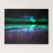 Beauful Aurora Borealis Jigzaag Puzzle Legpuzzel (Horizontaal)