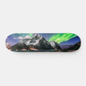 Beauful Aurora Snow Mountain Persoonlijk Skateboard (Horizontaal)