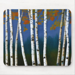 Beauful Autumn Birch Muismat
