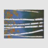 Beauful Autumn Birch Tissuepapier (Voorkant)