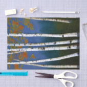 Beauful Autumn Birch Tissuepapier (Craft)