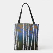 Beauful Autumn Birch Tote Bag (Achterkant)