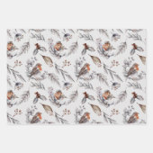 Beauful Autumn Winter Woodland Animal Inpakpapier Vel (Voorkant)