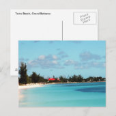 Beauful Bahamian Beach Briefkaart (Voorkant / Achterkant)