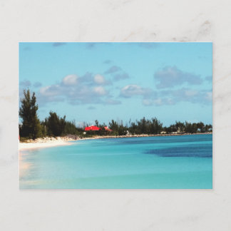 Beauful Bahamian Beach Briefkaart