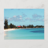 Beauful Bahamian Beach Briefkaart (Voorkant)