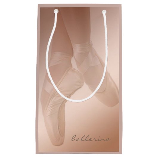 Beauful Ballerina Gift Bag Klein Cadeauzakje (Voorkant)