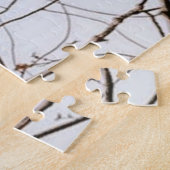 Beauful Barred Owl Michigan Bossen Audubon Legpuzzel (Zijkant)