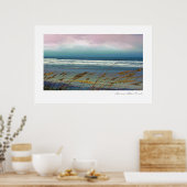 Beauful Beach and Ocean Photography by srf Poster (Keuken)
