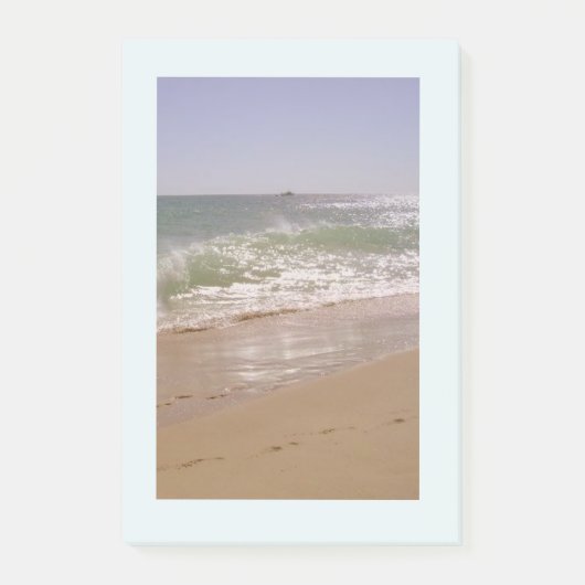 Beauful Beach Ocean Scene Post-it® Notes (Voorkant)