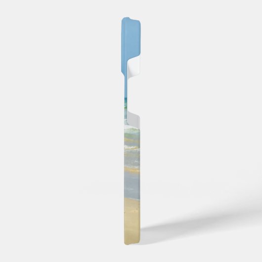 Beauful Beach Sandpiper Monogram Island Seashore iPhone Hoesje (Linkerkant)