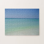 Beauful Beach Seaside Photography Legpuzzel<br><div class="desc">De mooie blauwe en geelbruine kustlijn van Destin,  Florida,  maakt een prachtig puzzel cadeau voor een strandliefhebber. Deze prachtige foto van de natuur bevat  tinten blauw en zeeoor groen en blauwgroen van oceaanwater dat het zand tegenkomt.</div>