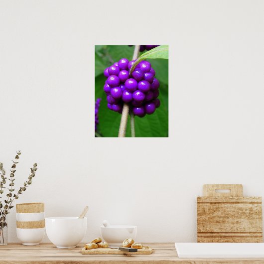 Beauful Beautyberry Print (Keuken)
