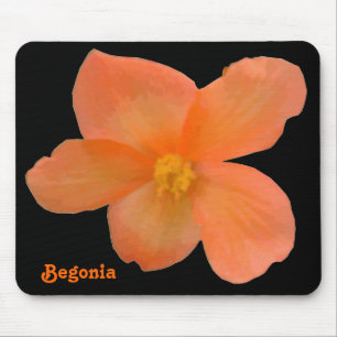 Beauful Begonia  Mousepad Muismat