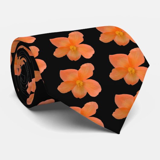 Beauful Begonia-Stropdas Stropdas (Opgerold)