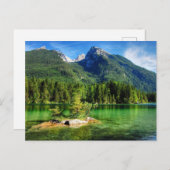 Beauful Berchtesgaden National Park, Duitsland Briefkaart (Voorkant / Achterkant)
