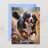 Beauful Bernese Mountain Dog Briefkaart (Voorkant / Achterkant)