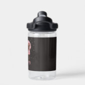 Beauful Black Ballerina Dance Waterfles (Achterkant)