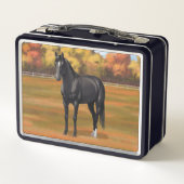 Beauful Black Quarter Horse Stallion (Achterkant)