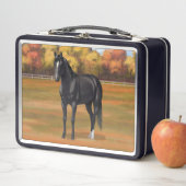 Beauful Black Quarter Horse Stallion (In situ)