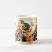 Beauful Black Woman Digital Koffiemok (Center)