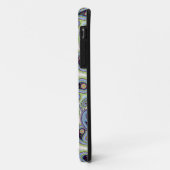 Beauful Blue Floral Paisley Lace Case-Mate iPhone Case (Achterkant/links)