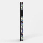 Beauful Blue Floral Paisley Lace Case-Mate iPhone Case (Achterkant/rechts)