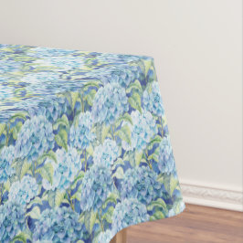 Beauful Blue Hydrangea Flower Pattern Tafelkleed