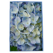 Beauful Blue Hydrangea Flowers Foto Medium Cadeauzakje (Voorkant)