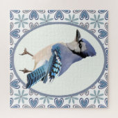 Beauful Blue Jay Bird Legpuzzel (Horizontaal)