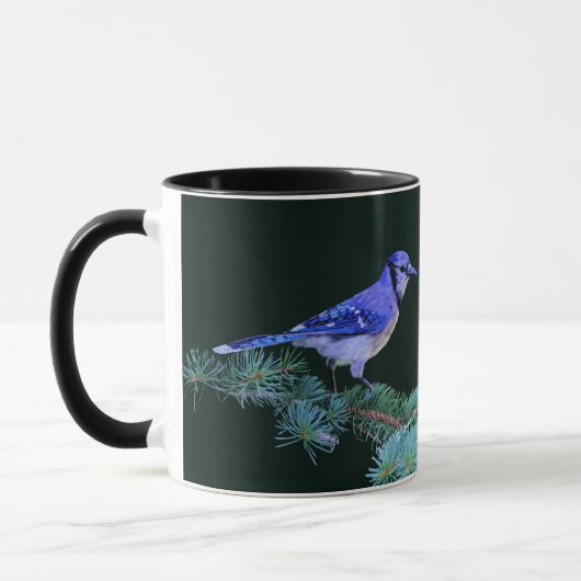 Beauful Blue Jay Bird Mok (Links)