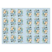 Beauful Blue Pumpkin Autumn Waterverf Herfst Tafelkleed (Voorkant (Horizontaal))