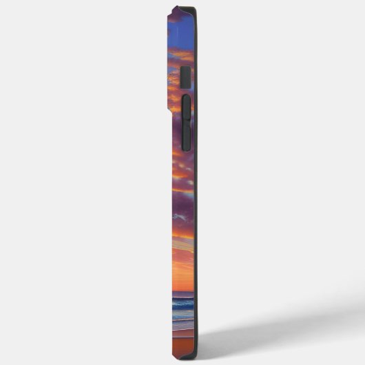 Beauful Blue Turquoise Ocean Sunset Case-Mate iPhone Case (Achterkant / Links)