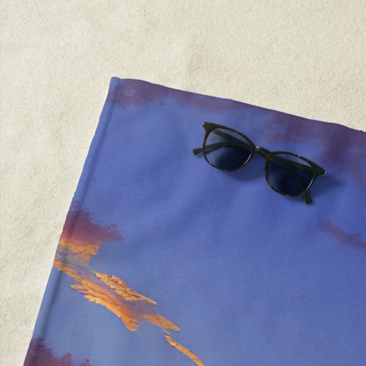 Beauful Blue Turquoise Ocean Sunset Strandlaken (In situ)