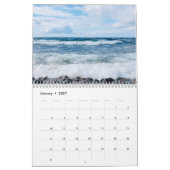Beauful Blue Waves Beach Photography Calendar Kalender (Jan 2027)