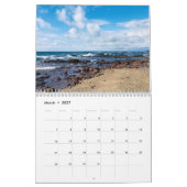 Beauful Blue Waves Beach Photography Calendar Kalender (Mar 2027)