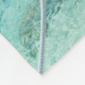 Beauful Boardwalk Turquoise Water Fleece Blanket (Hoek)