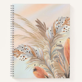 Beauful Boho Feather Journal Notitieboek