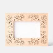 Beauful Boho Flowers Gegraveerde Lijstjes (Voorkant)