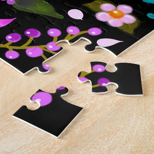 Beauful Boho Flowers Legpuzzel (Zijkant)