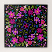 Beauful Boho Flowers Legpuzzel (Horizontaal)