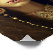 Beauful Boho Hippie Woman Poster (Hoek)